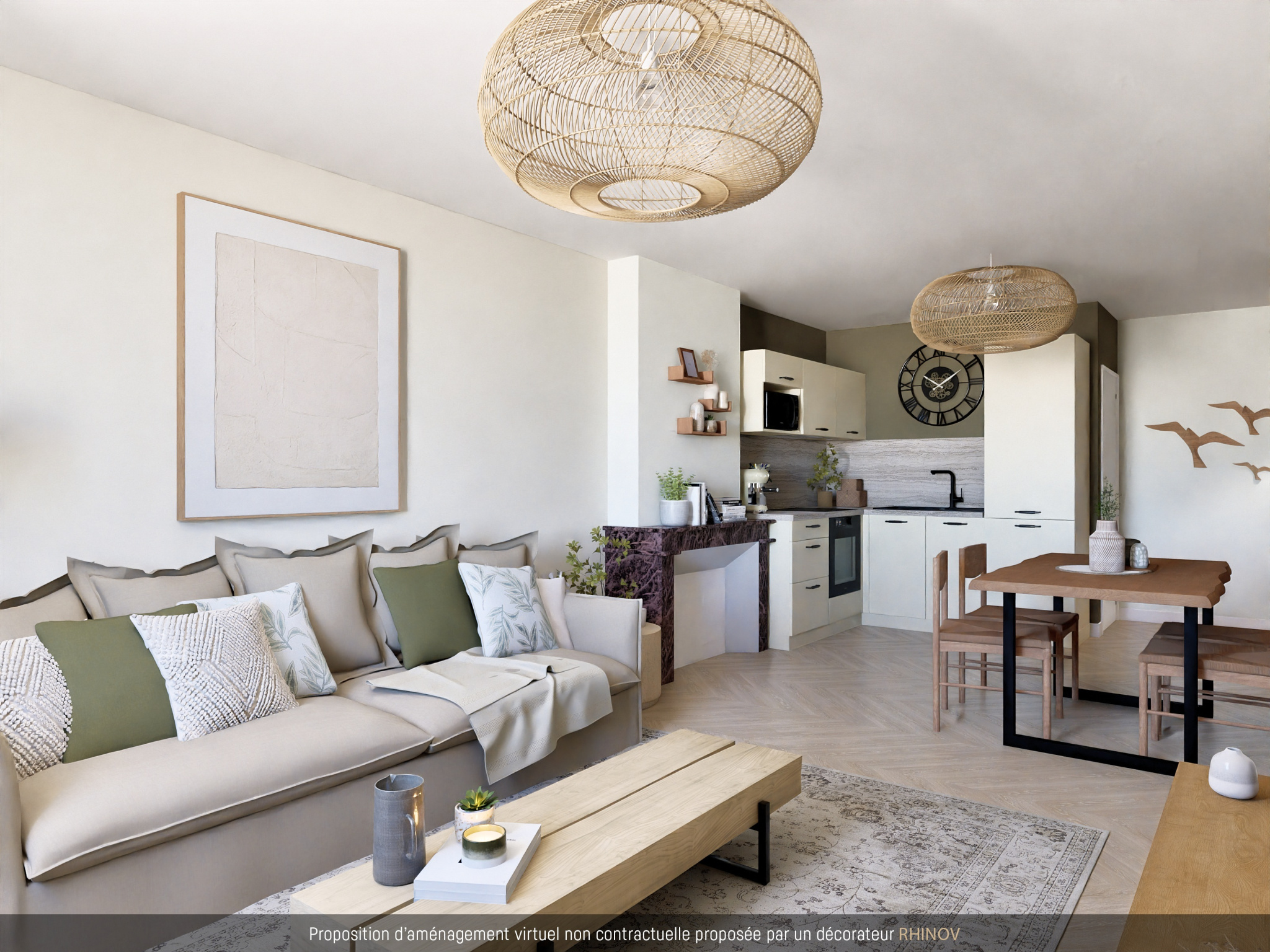 Appartement 2 pièces 52 m² · à Bourgoin-Jallieu · 52 m² · 94 000 €